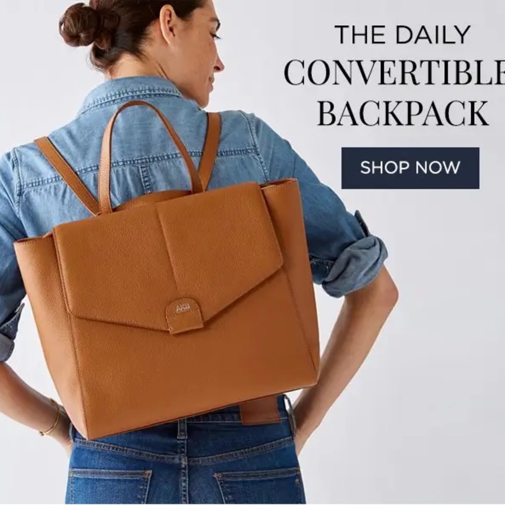 Mark and Graham work bag | Daily convertible work bag | genuine leather